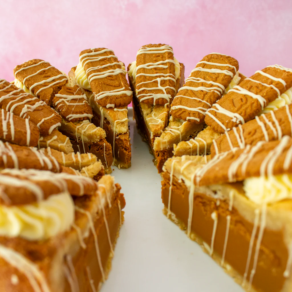 PRE-ORDER - Full Cookie Pie Slice with Biscoff - 12 Slices - Image 3