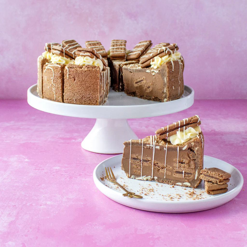 PRE-ORDER - Full Bourbon Biscuit Cookie Pie Slice - 12 Slices