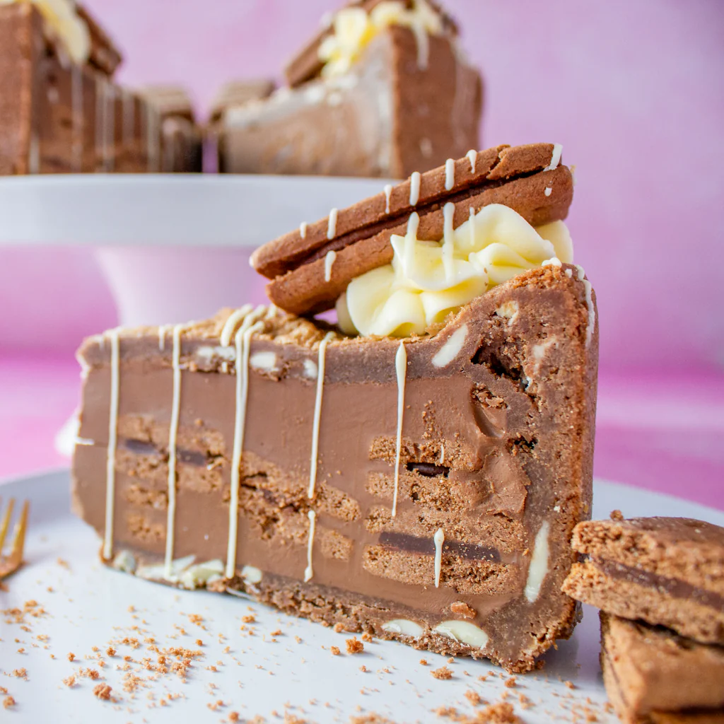 PRE-ORDER - Full Bourbon Biscuit Cookie Pie Slice - 12 Slices - Image 4