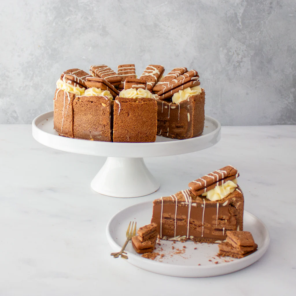 PRE-ORDER - Full Bourbon Biscuit Cookie Pie Slice - 12 Slices - Image 5
