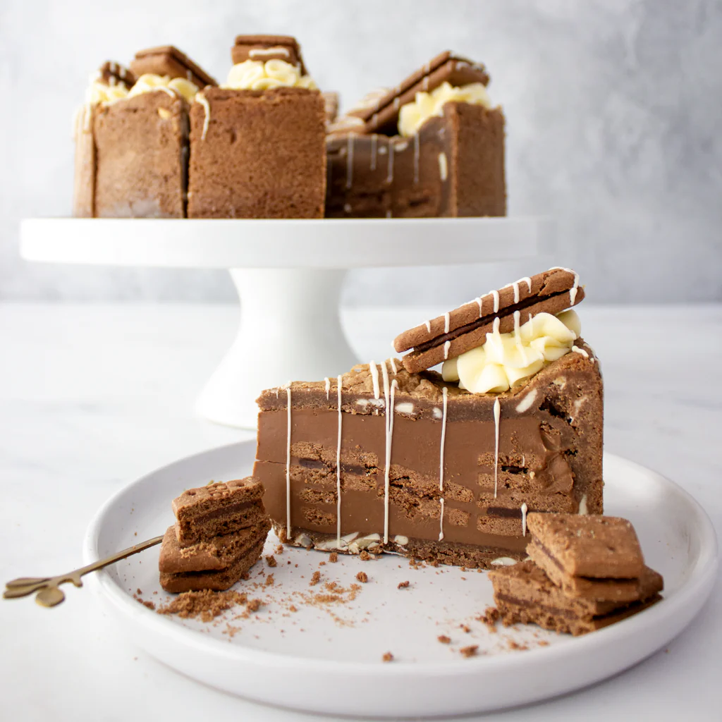 PRE-ORDER - Full Bourbon Biscuit Cookie Pie Slice - 12 Slices - Image 9