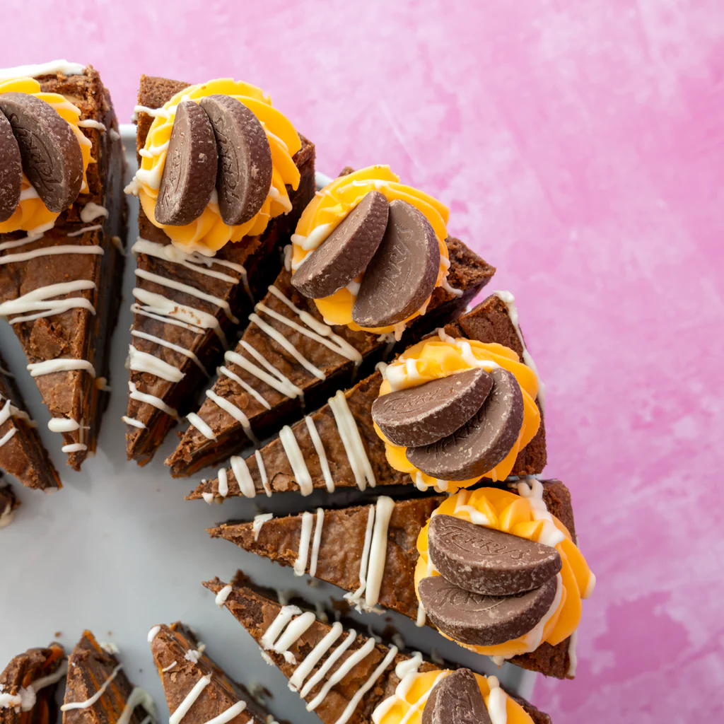 PRE-ORDER - Full Chocolate Orange Cookie Pie Slice - 12 Slices - Image 3