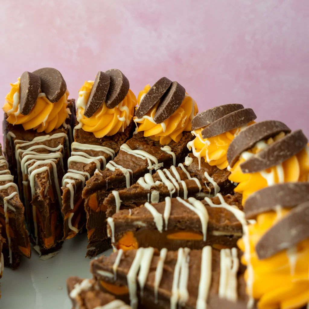 PRE-ORDER - Full Chocolate Orange Cookie Pie Slice - 12 Slices - Image 5