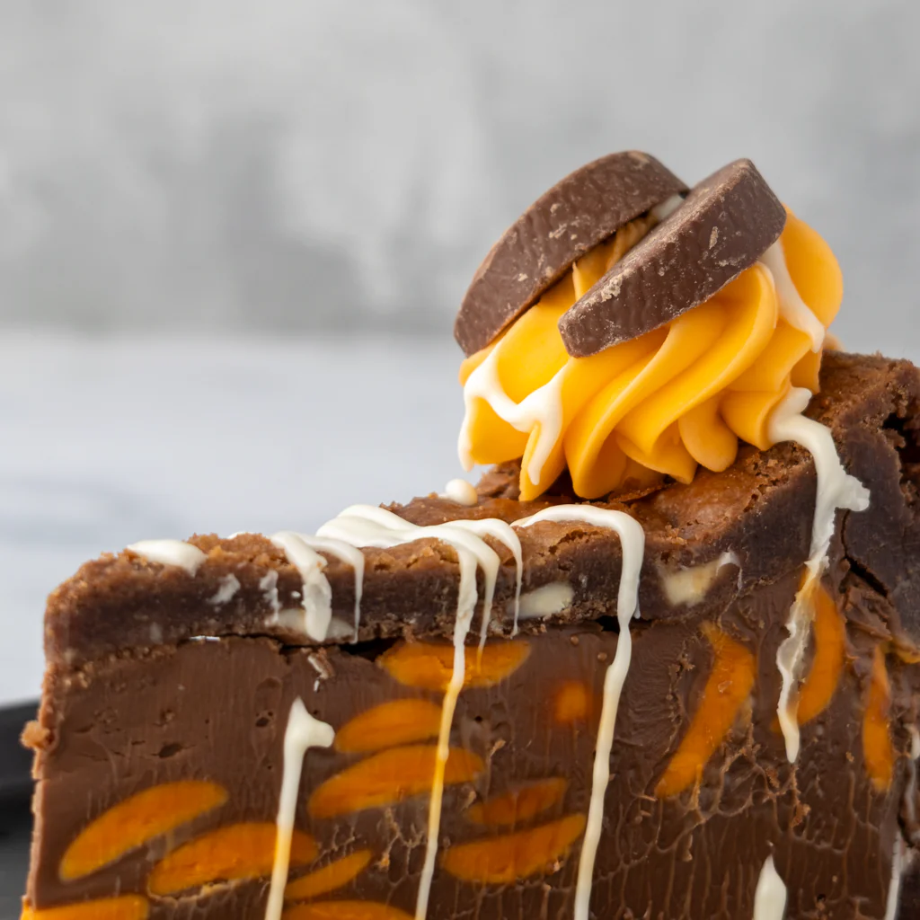 PRE-ORDER - Full Chocolate Orange Cookie Pie Slice - 12 Slices - Image 7