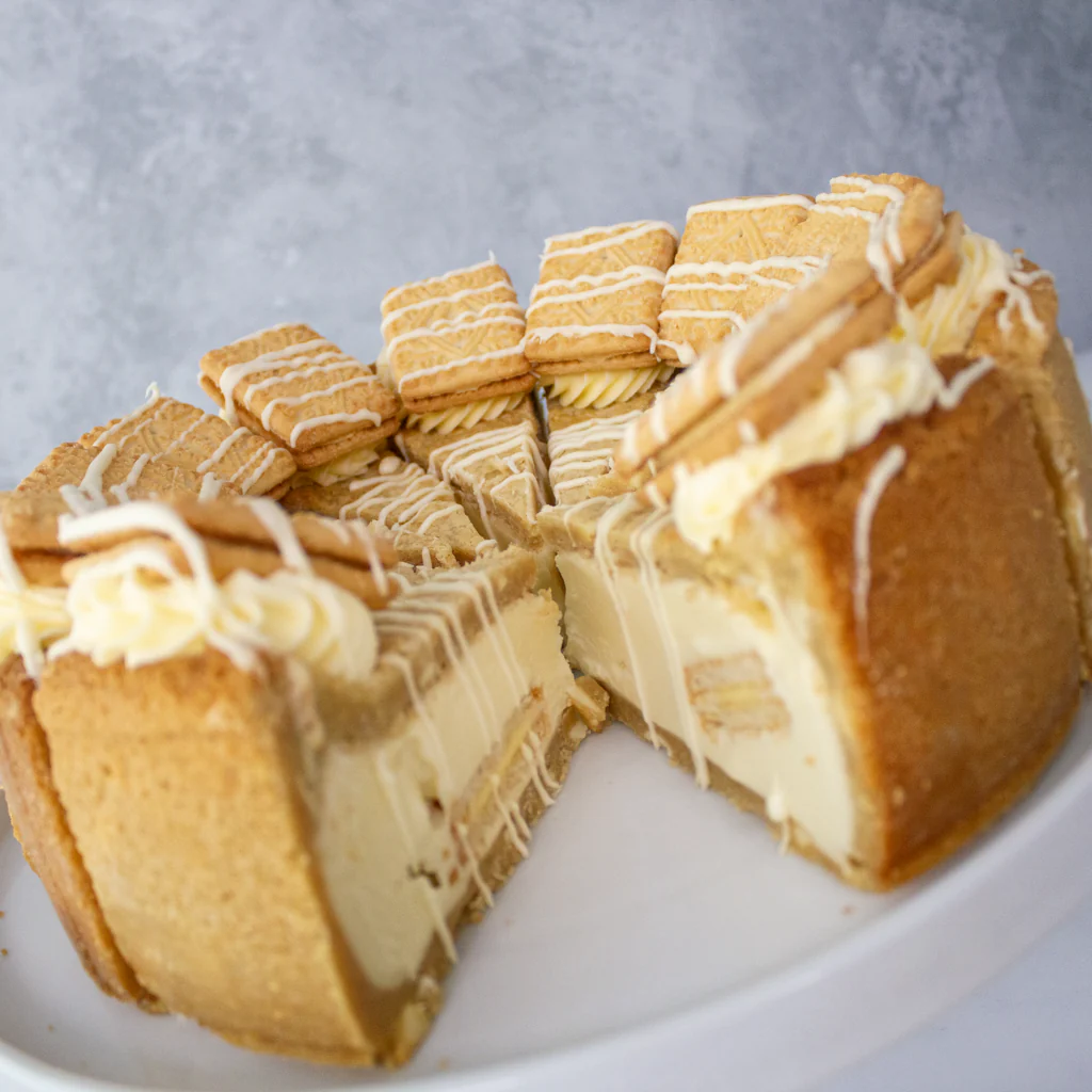 PRE-ORDER - Full Custard Cream Cookie Pie Slice - 12 Slices - Image 6