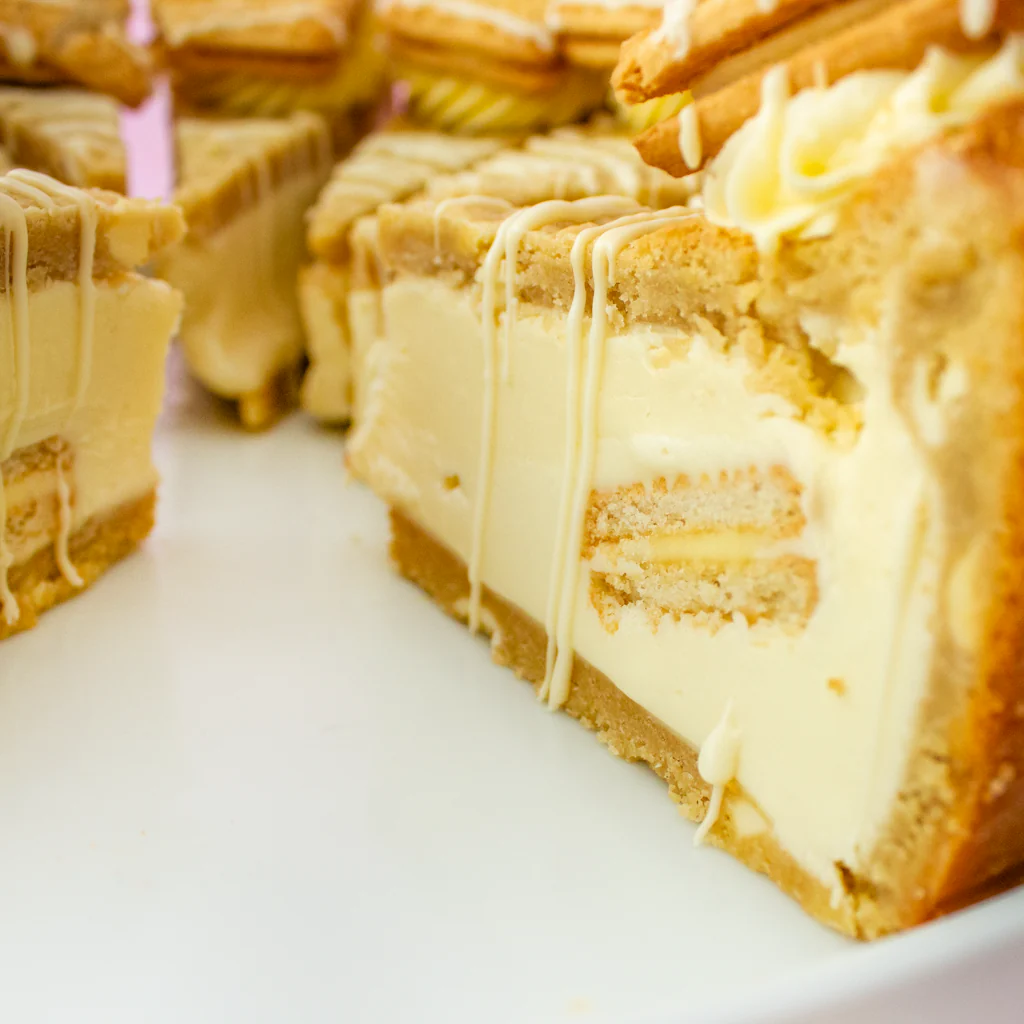 PRE-ORDER - Full Custard Cream Cookie Pie Slice - 12 Slices - Image 7