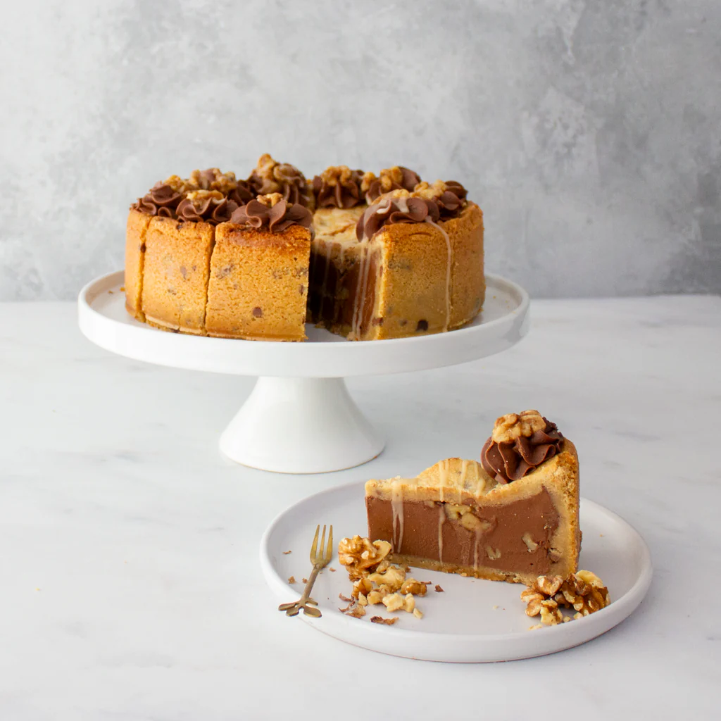 PRE-ORDER - Full Maple & Walnut Cookie Pie Slice - 12 Slices - Image 5
