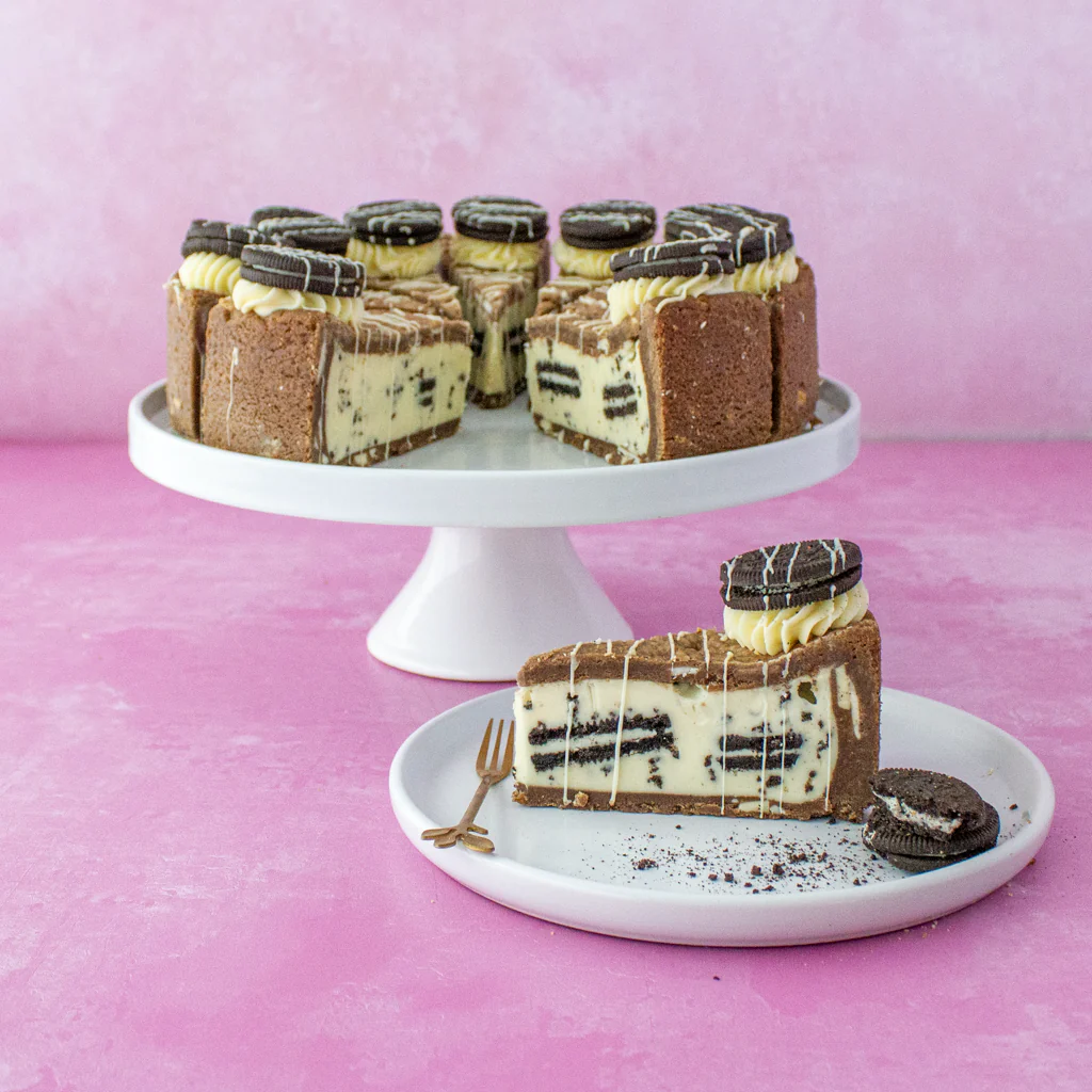 PRE-ORDER - Full Cookies ’n Cream Cookie Pie Slice - 12 Slices