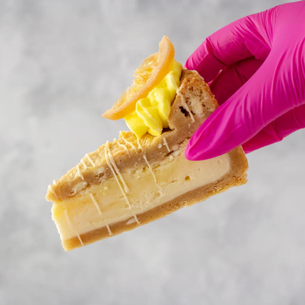 White Chocolate & Lemon Cookie Pie Slice - Image 9
