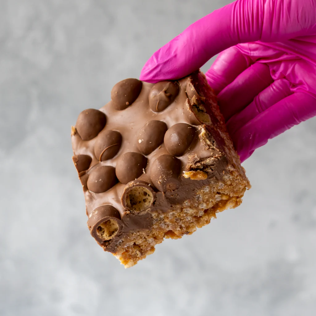 Crispie Slab with Malteser