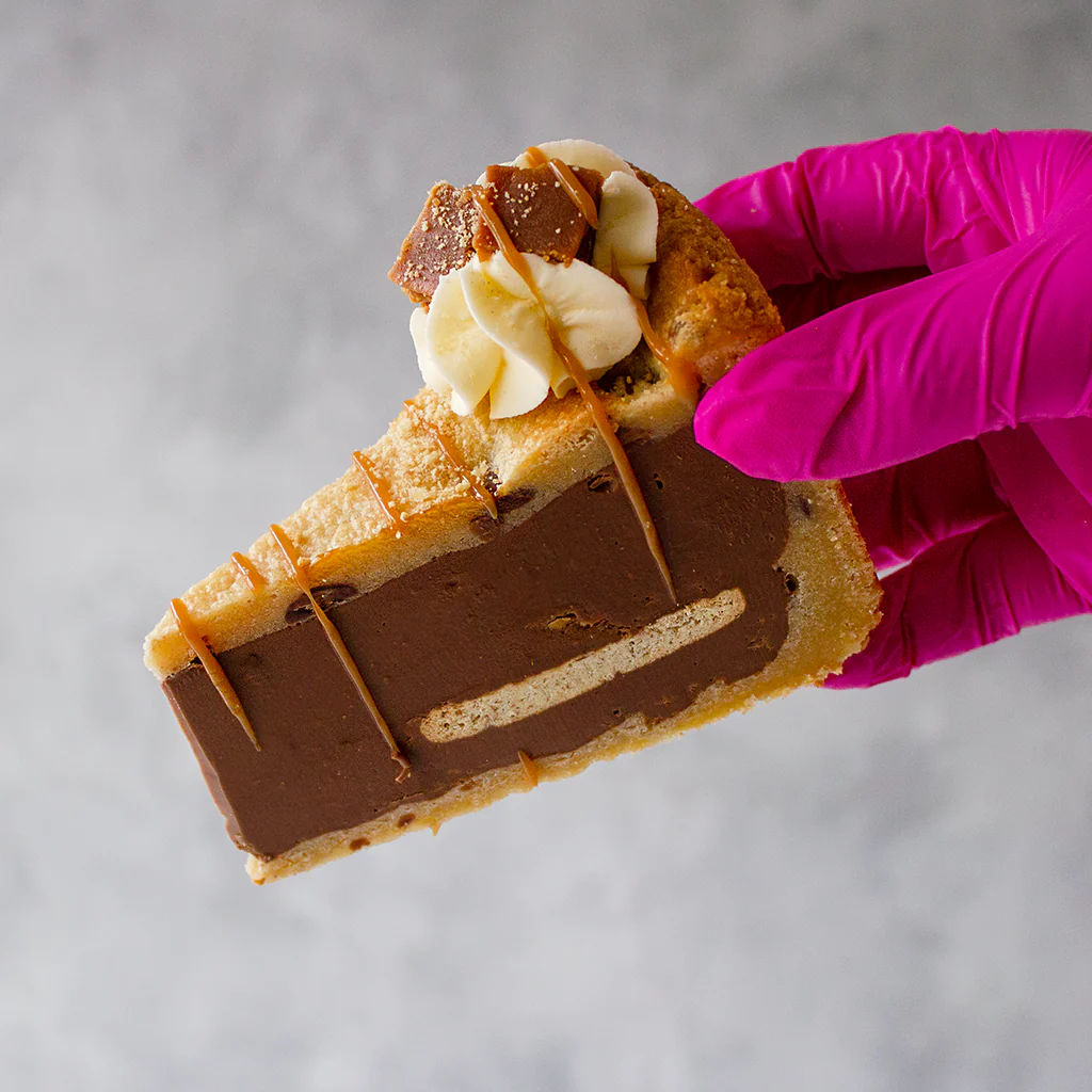 PRE-ORDER - Full Banoffee Cookie Pie Slice - 12 Slices - Image 14