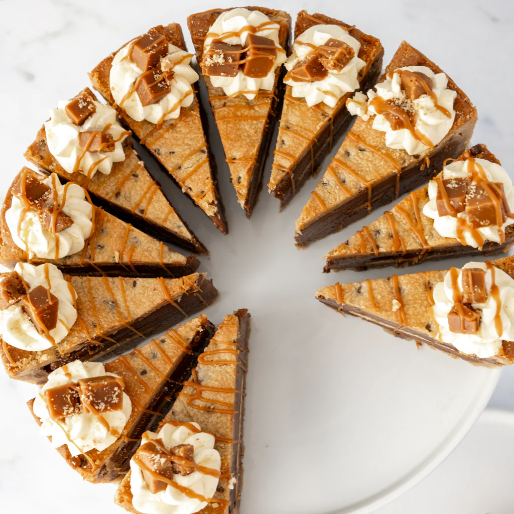 PRE-ORDER - Full Banoffee Cookie Pie Slice - 12 Slices - Image 17