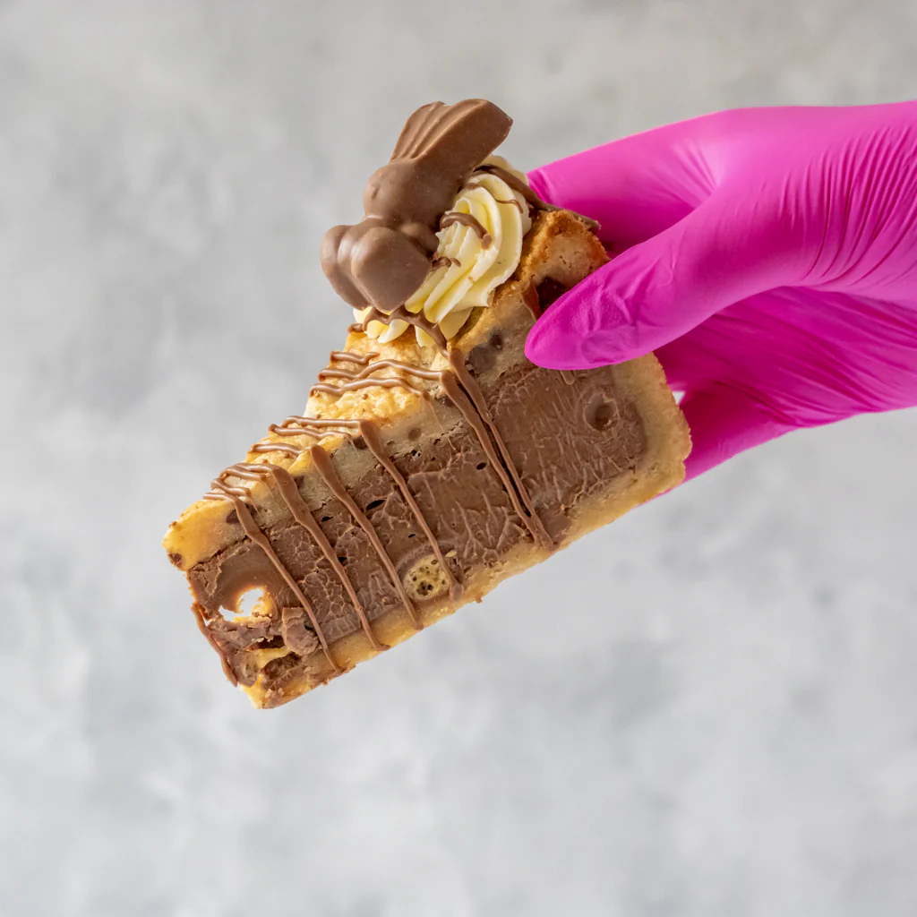 PRE-ORDER - Full Cookie Pie Slice with Malteser Bunny - 12 Slices - Image 4