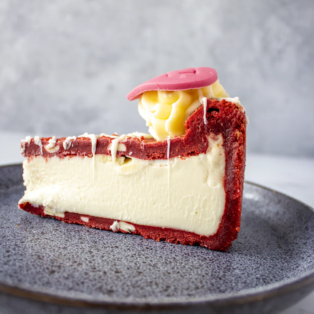 Limited Edition Valentine's Red Velvet Cookie Pie Slice - Image 8