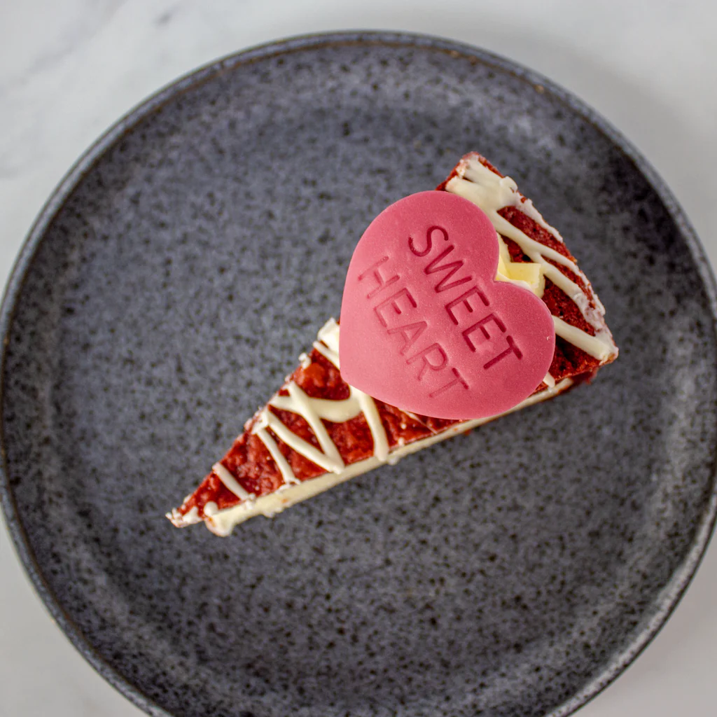 Limited Edition Valentine's Red Velvet Cookie Pie Slice - Image 7