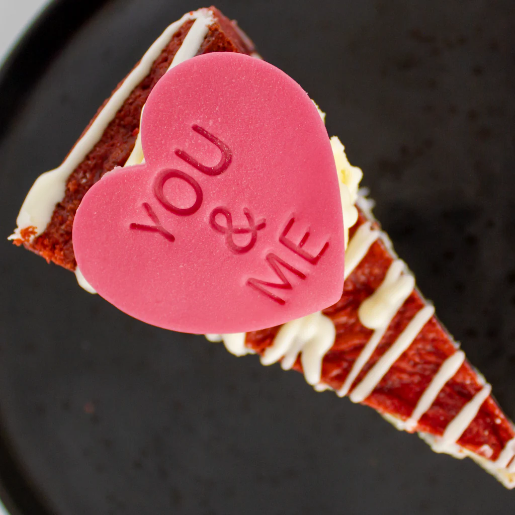 Limited Edition Valentine's Red Velvet Cookie Pie Slice - Image 3