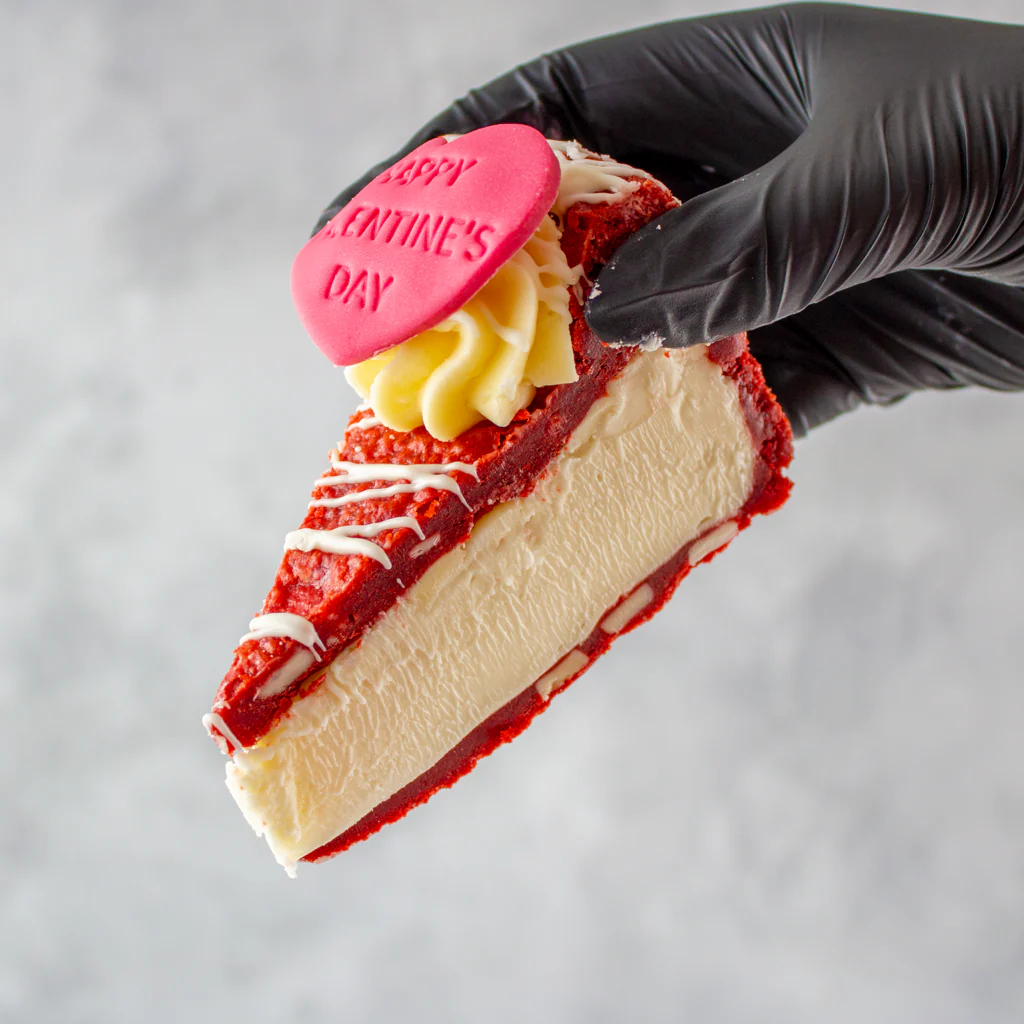 Limited Edition Valentine's Red Velvet Cookie Pie Slice - Image 10