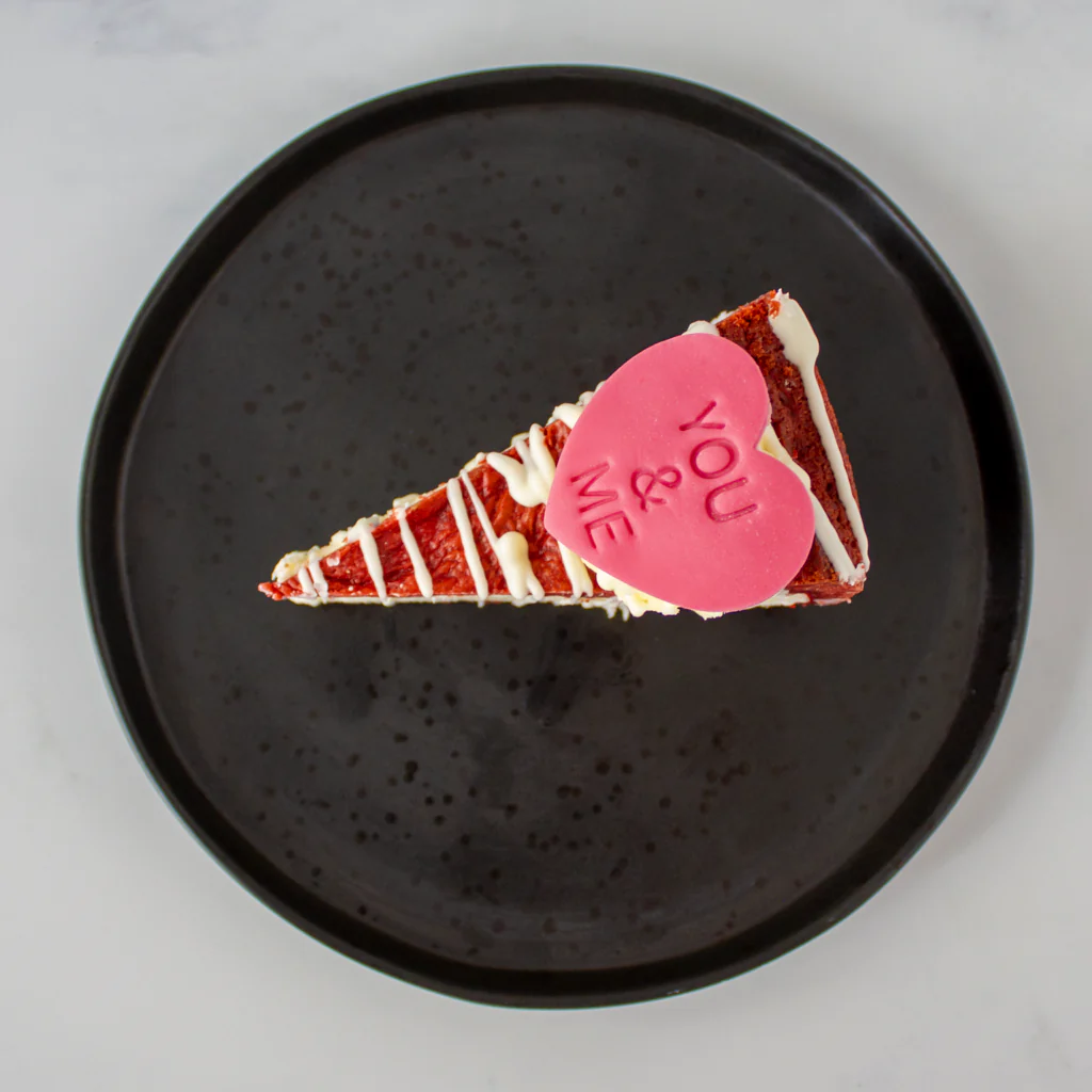 Limited Edition Valentine's Red Velvet Cookie Pie Slice - Image 13