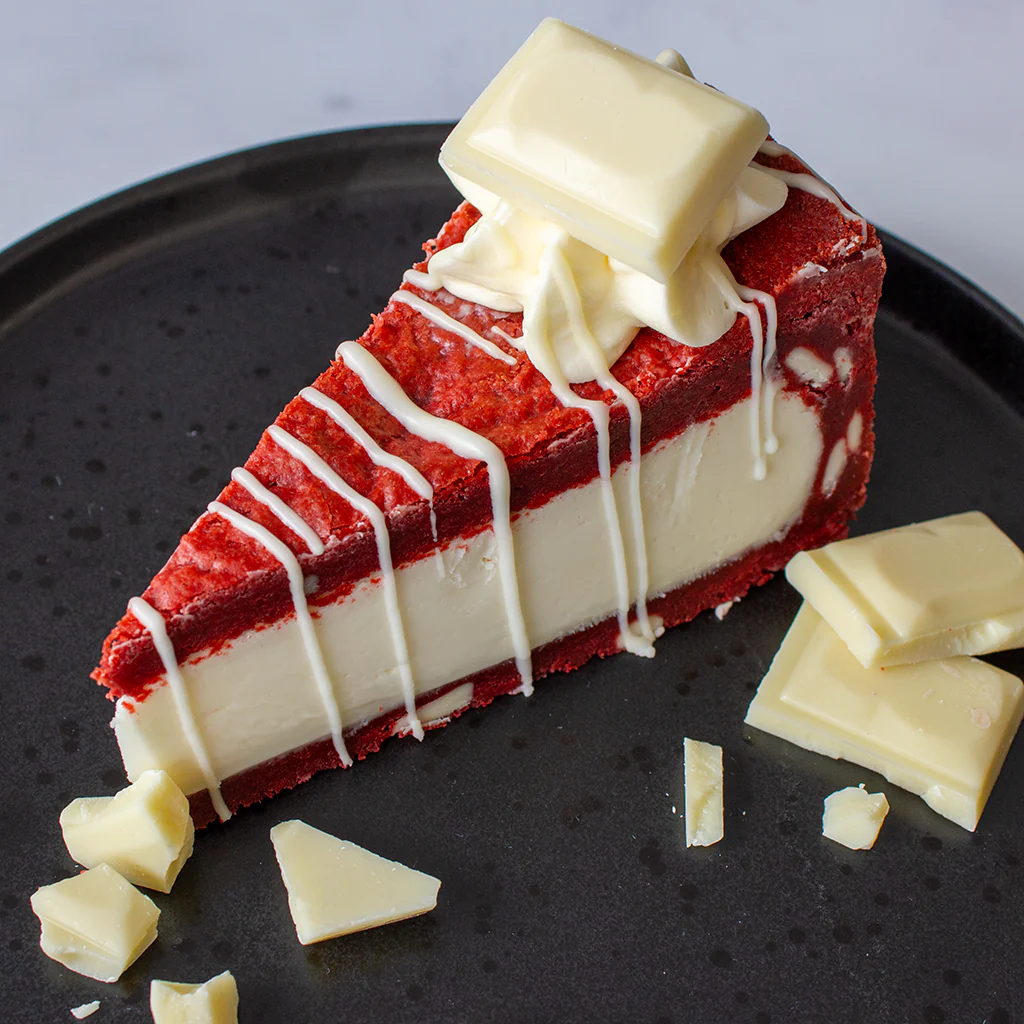 Red Velvet Cookie Pie Slice - Image 4