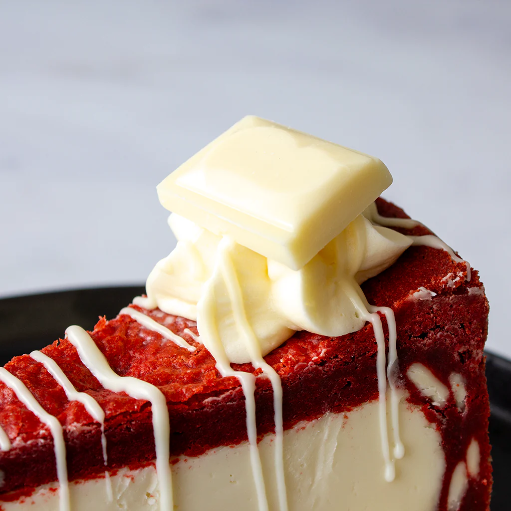 Red Velvet Cookie Pie Slice - Image 7