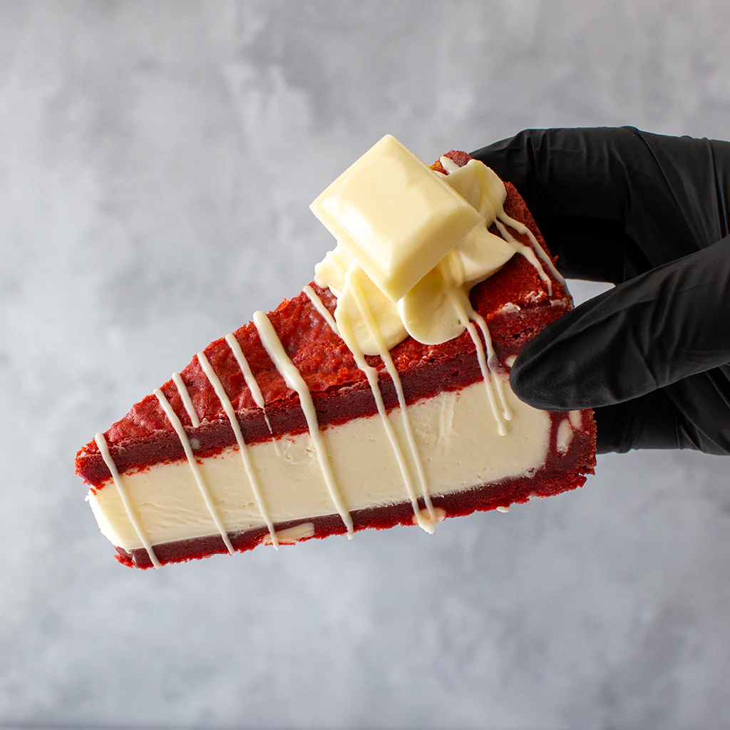 Red Velvet Cookie Pie Slice - Image 8