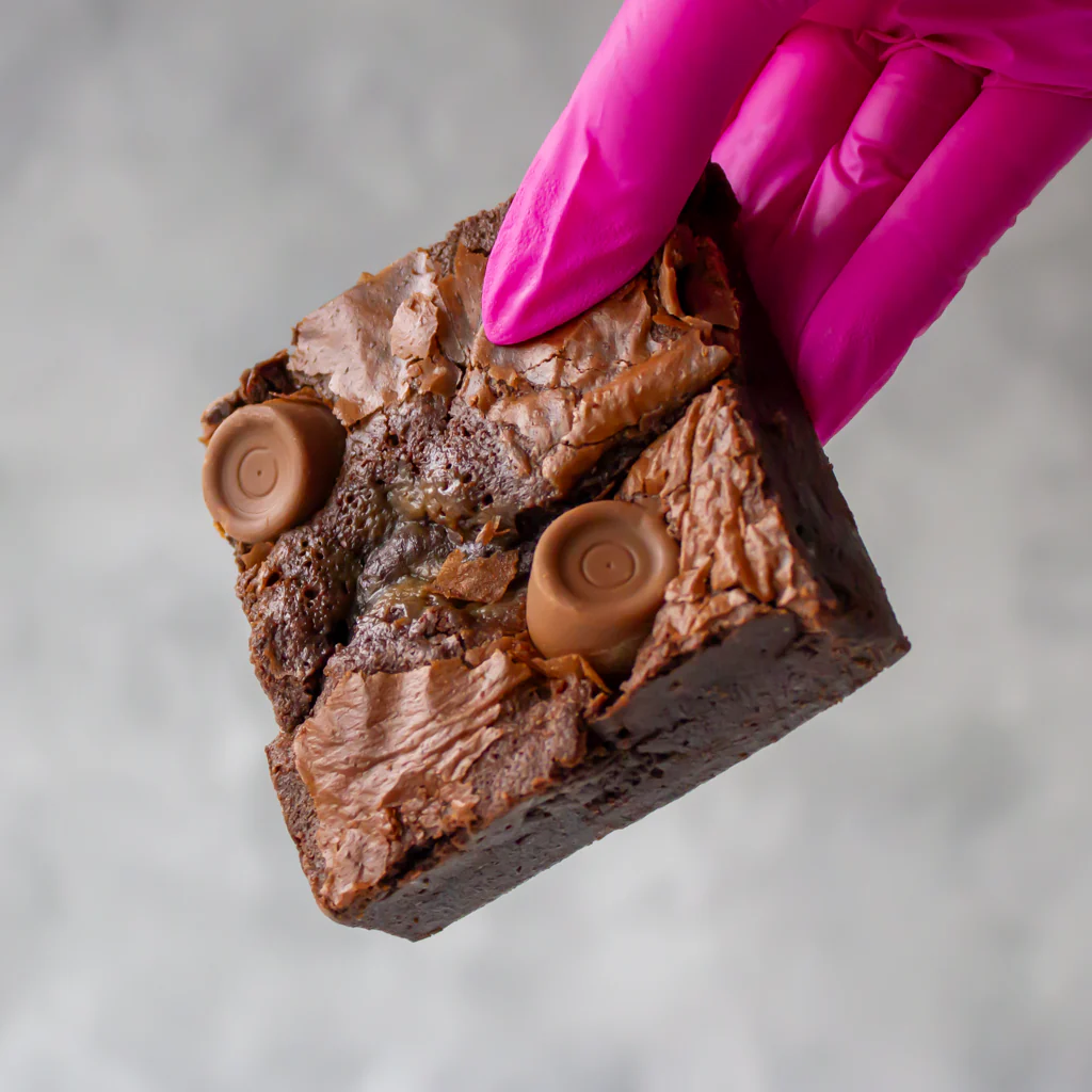 Brownie Slab with Rolo