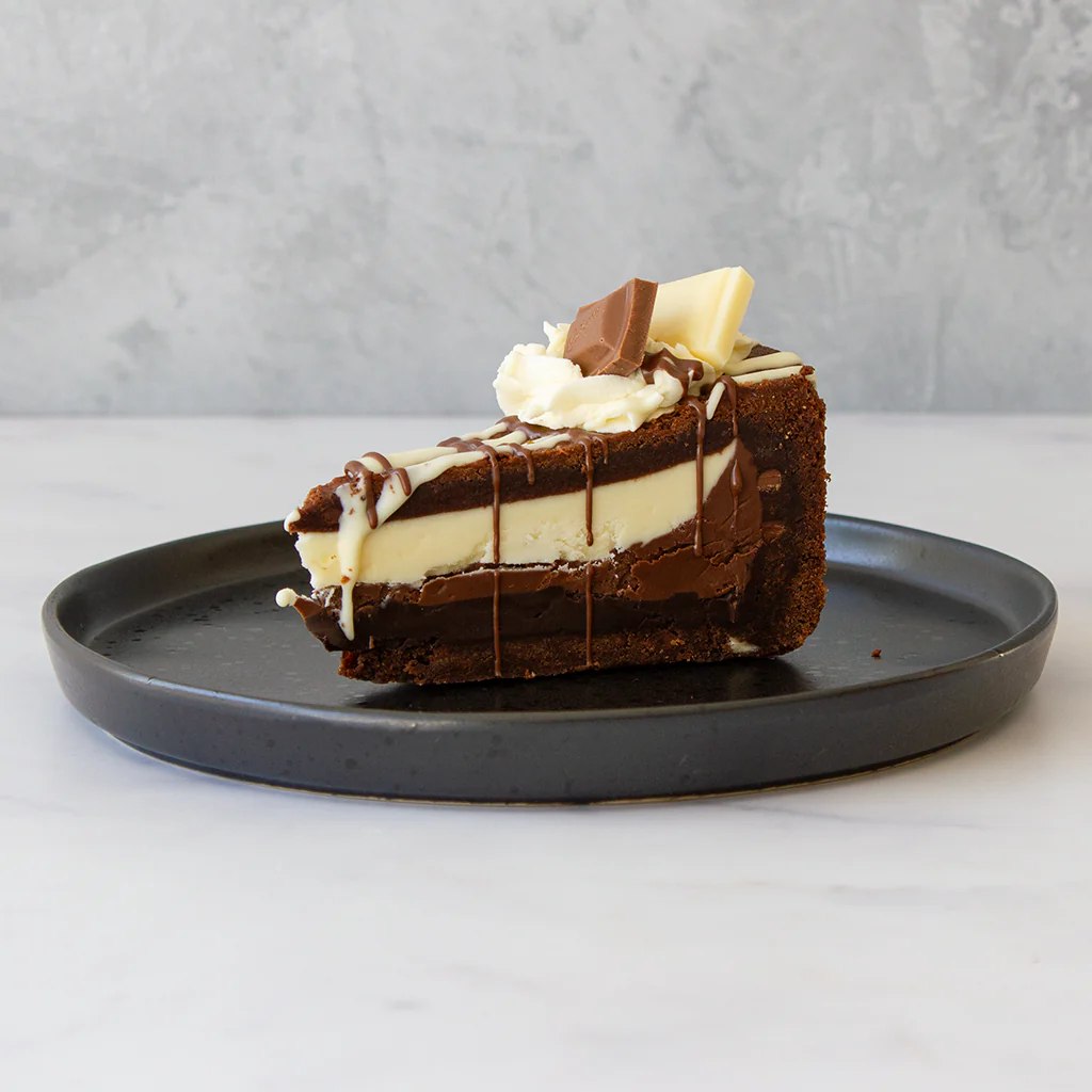 Triple Chocolate Cookie Pie Slice - Image 3
