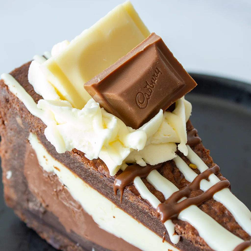 Triple Chocolate Cookie Pie Slice - Image 4