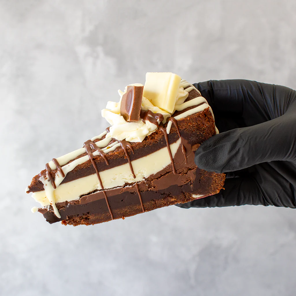 Triple Chocolate Cookie Pie Slice - Image 6