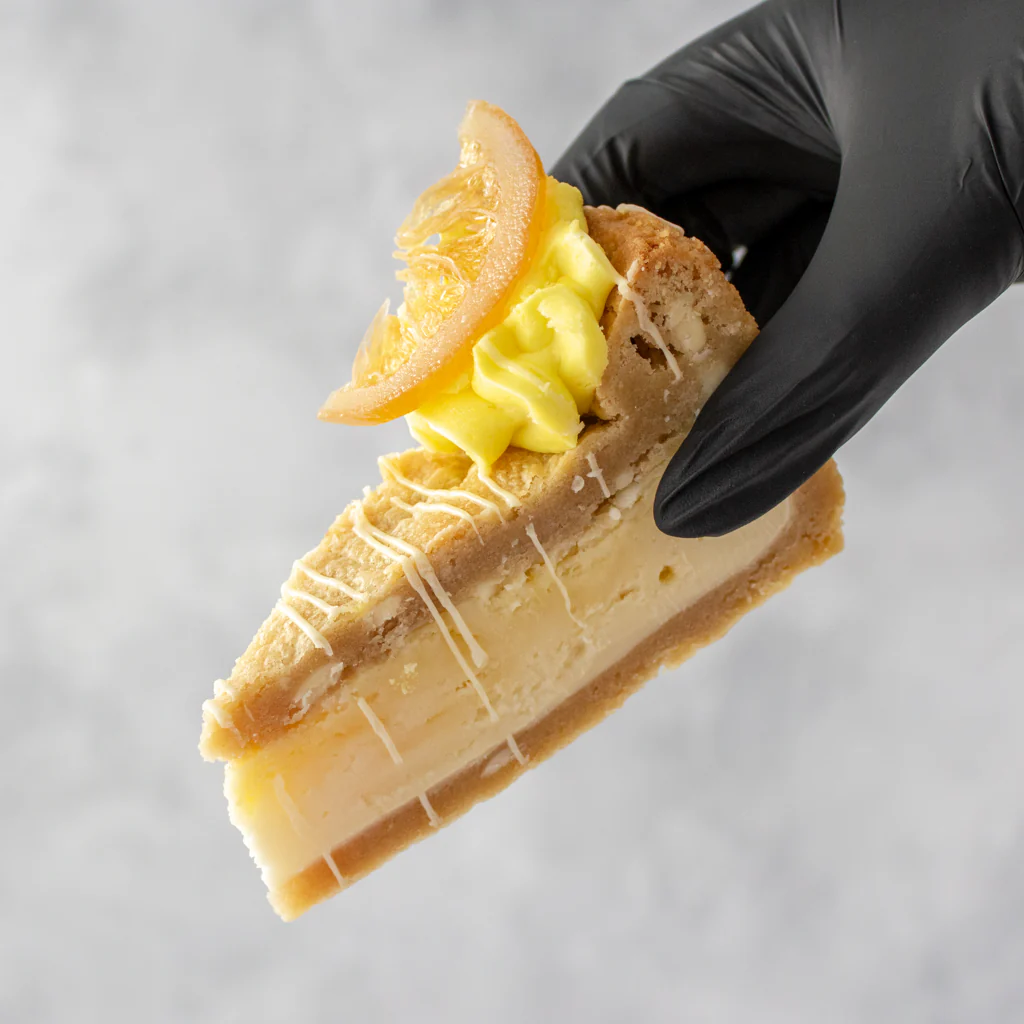 White Chocolate & Lemon Cookie Pie Slice - Image 11