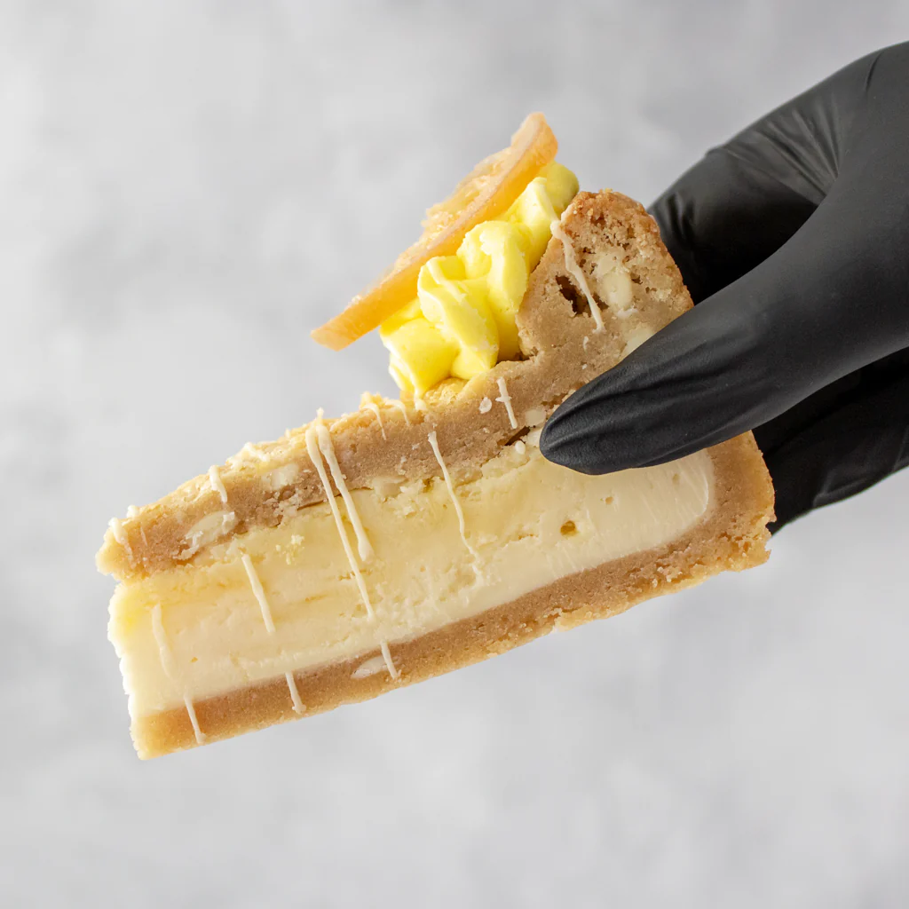 White Chocolate & Lemon Cookie Pie Slice - Image 3