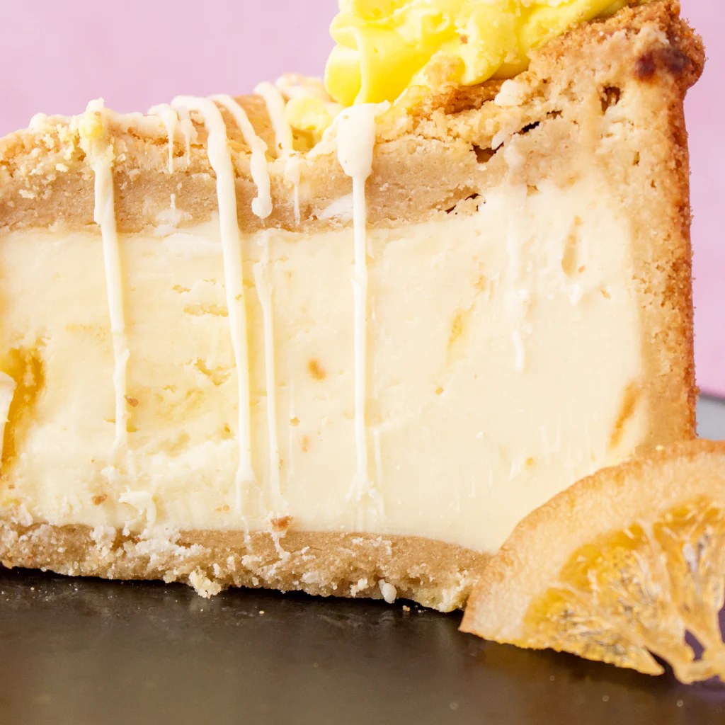 White Chocolate & Lemon Cookie Pie Slice - Image 5