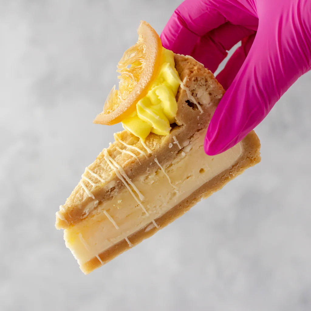 White Chocolate & Lemon Cookie Pie Slice - Image 6