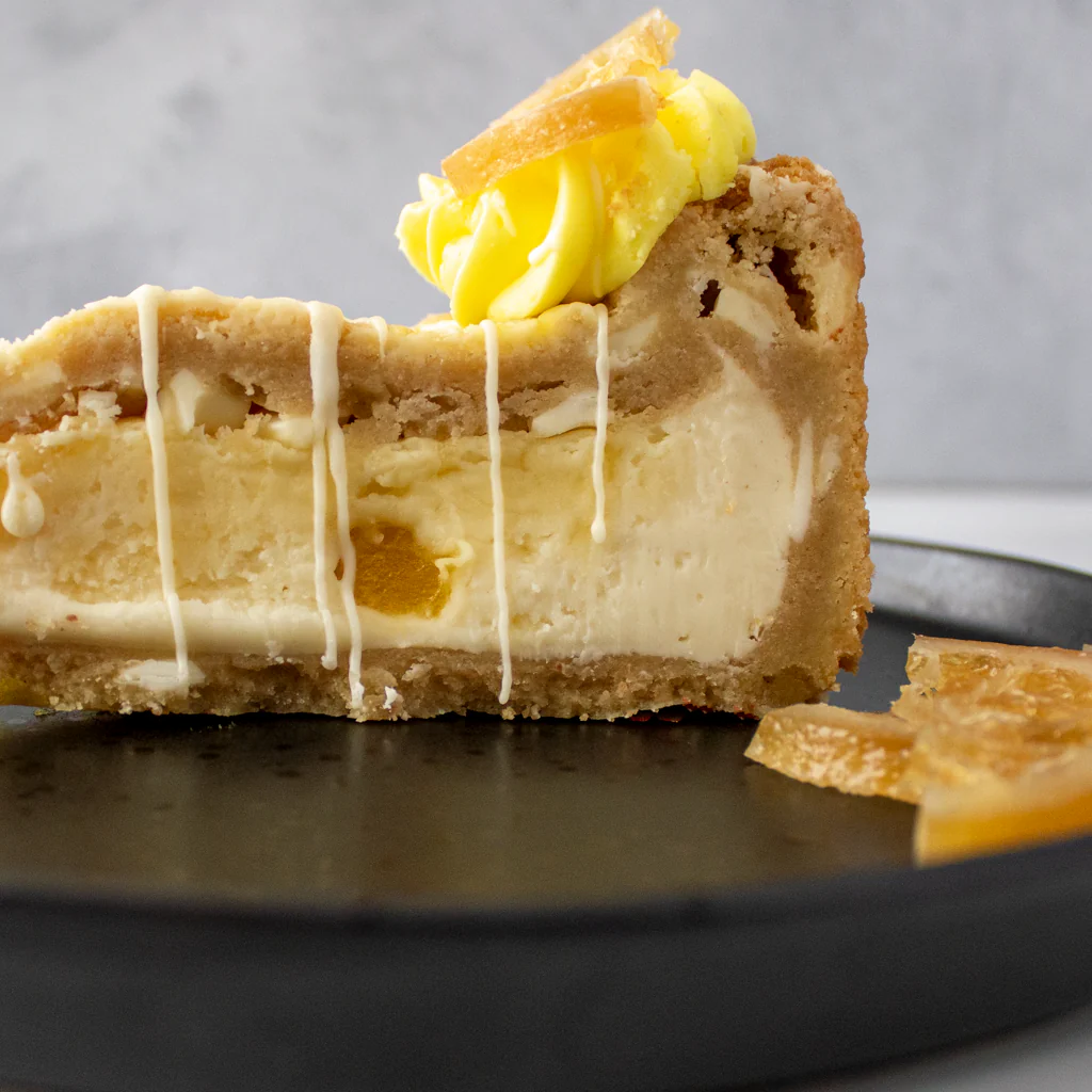 White Chocolate & Lemon Cookie Pie Slice - Image 7